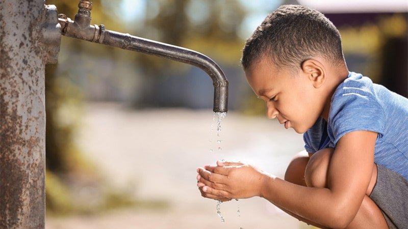 What diseases can be caused by contaminated water?