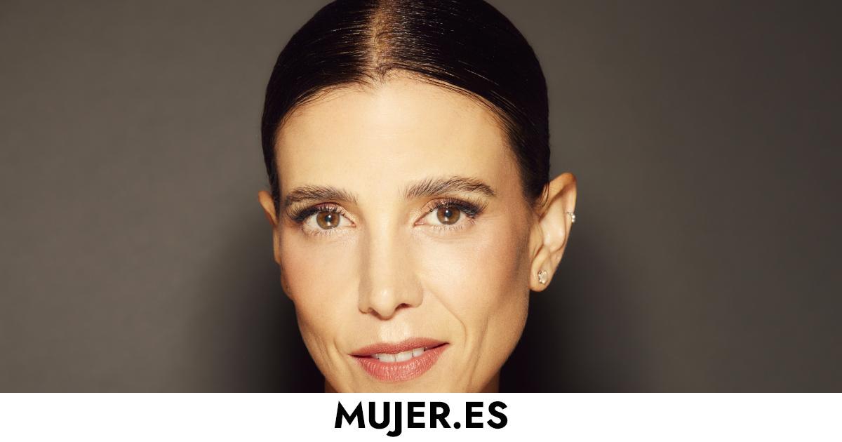 Luisa Mayol’s makeup with perfect lighting at the 2023 Goya Awards